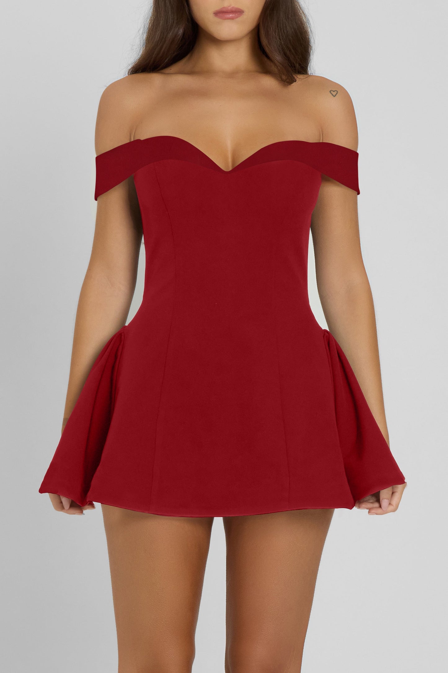 Raquel_ Babydoll Mini Dress